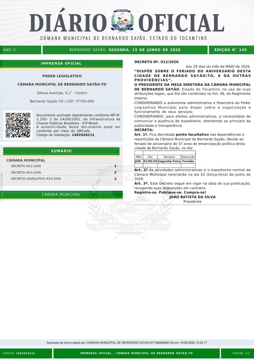 Capa da edição