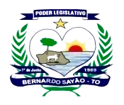 Brasão da Câmara de Bernardo Sayão-TO